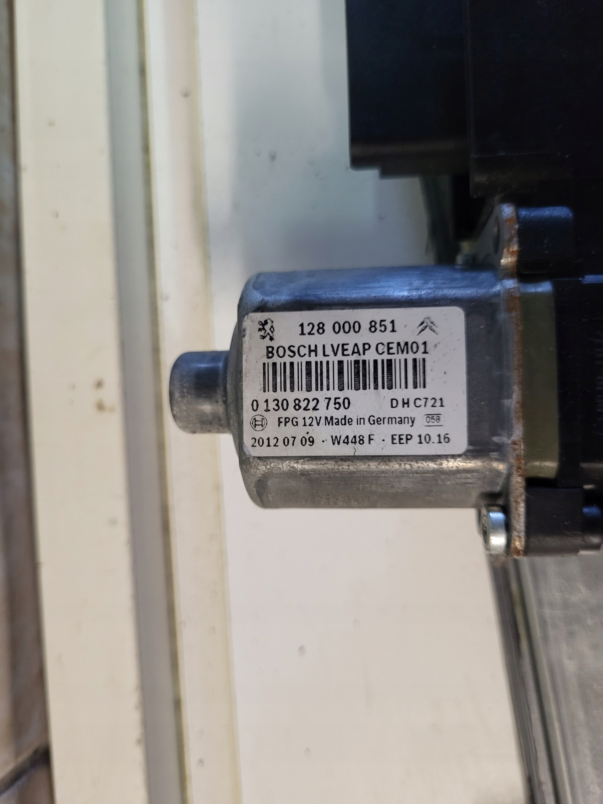 window regulator right rear part CITROEN C5 X7 KOMBI