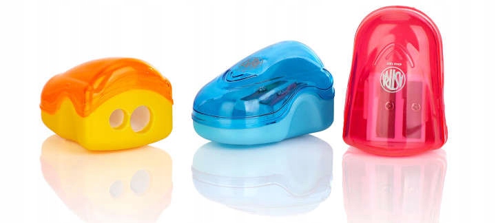 TEMPERÓWKA PODWÓJNA ASTRA ORION Z POJEMNIKIEM SZKOLNA 2 OTWORY STRUGACZKA Rodzaj manualna podwójna z pojemnikiem