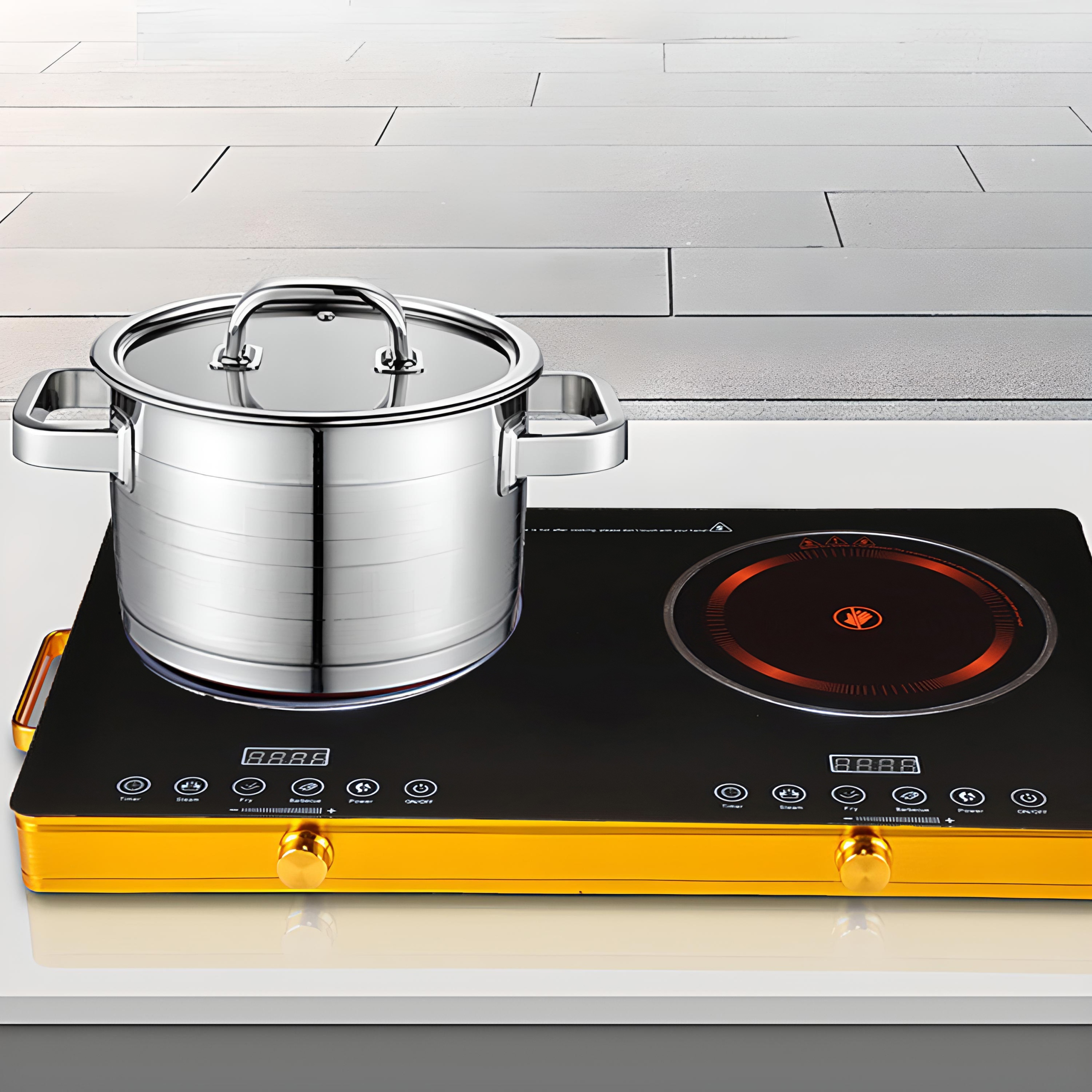 KUCHENKA PŁYTA GRZEWCZA PODWÓJNA DWUPALNIKOWA Kod producenta 2bfO212