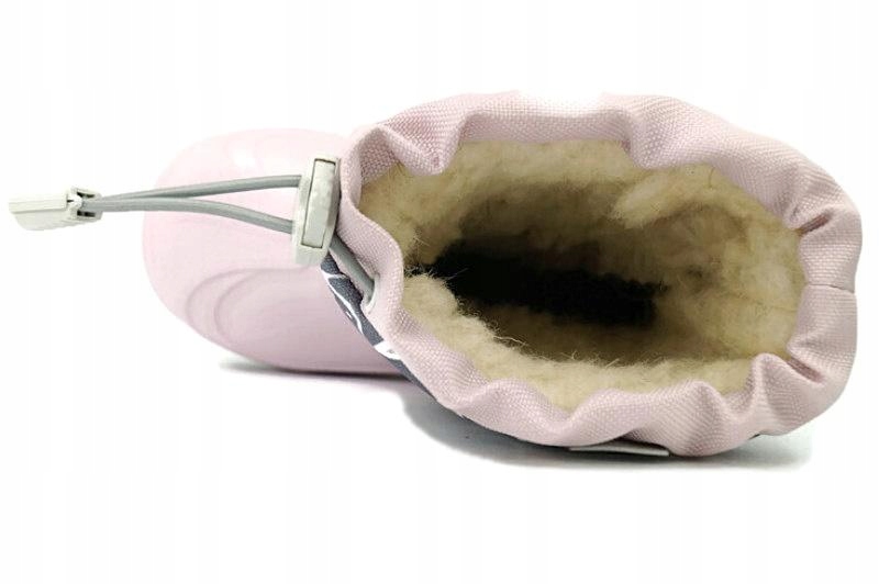 Renbut Muflon kalosze śniegowce kozaki ocieplane wełną 31/32 Płeć dziewczynki