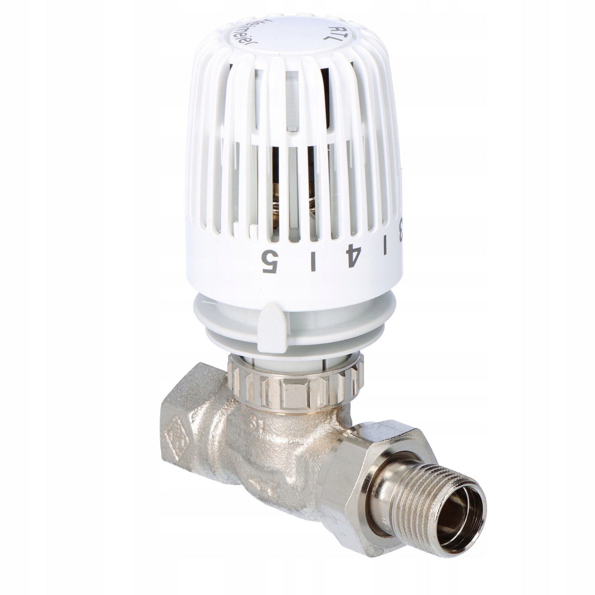 Omezovač teploty zpátečky Rtl DN15, poniklovaný, Kvs 0,73, přímý