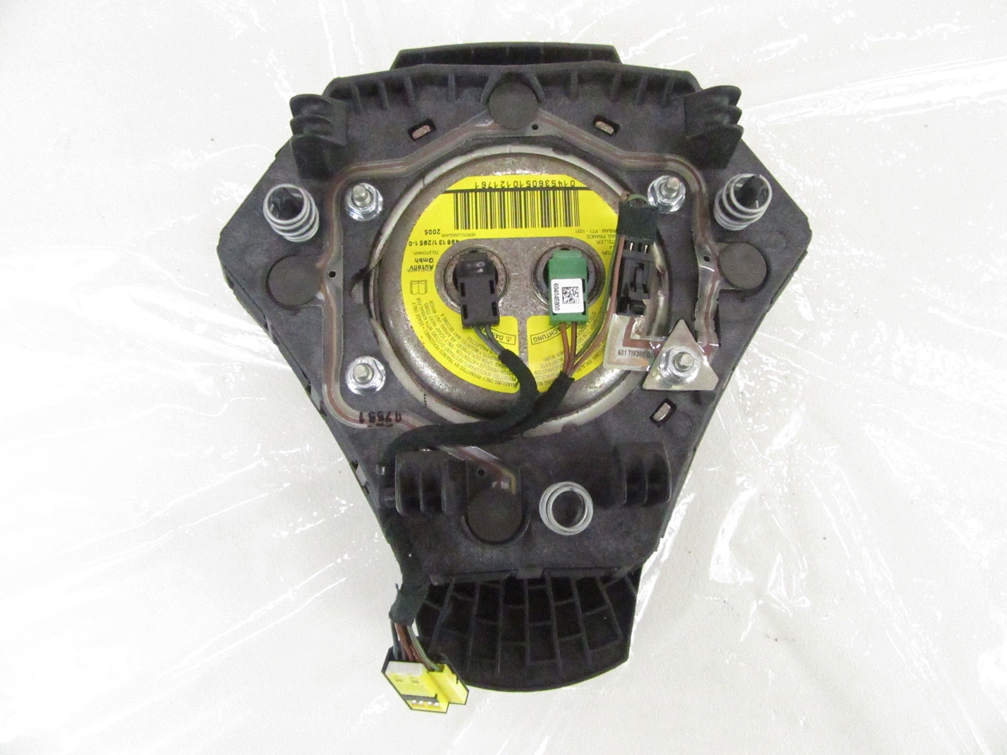 airbag w volant airbag couverture BMW 5 E60 E61 2003-2005 clé