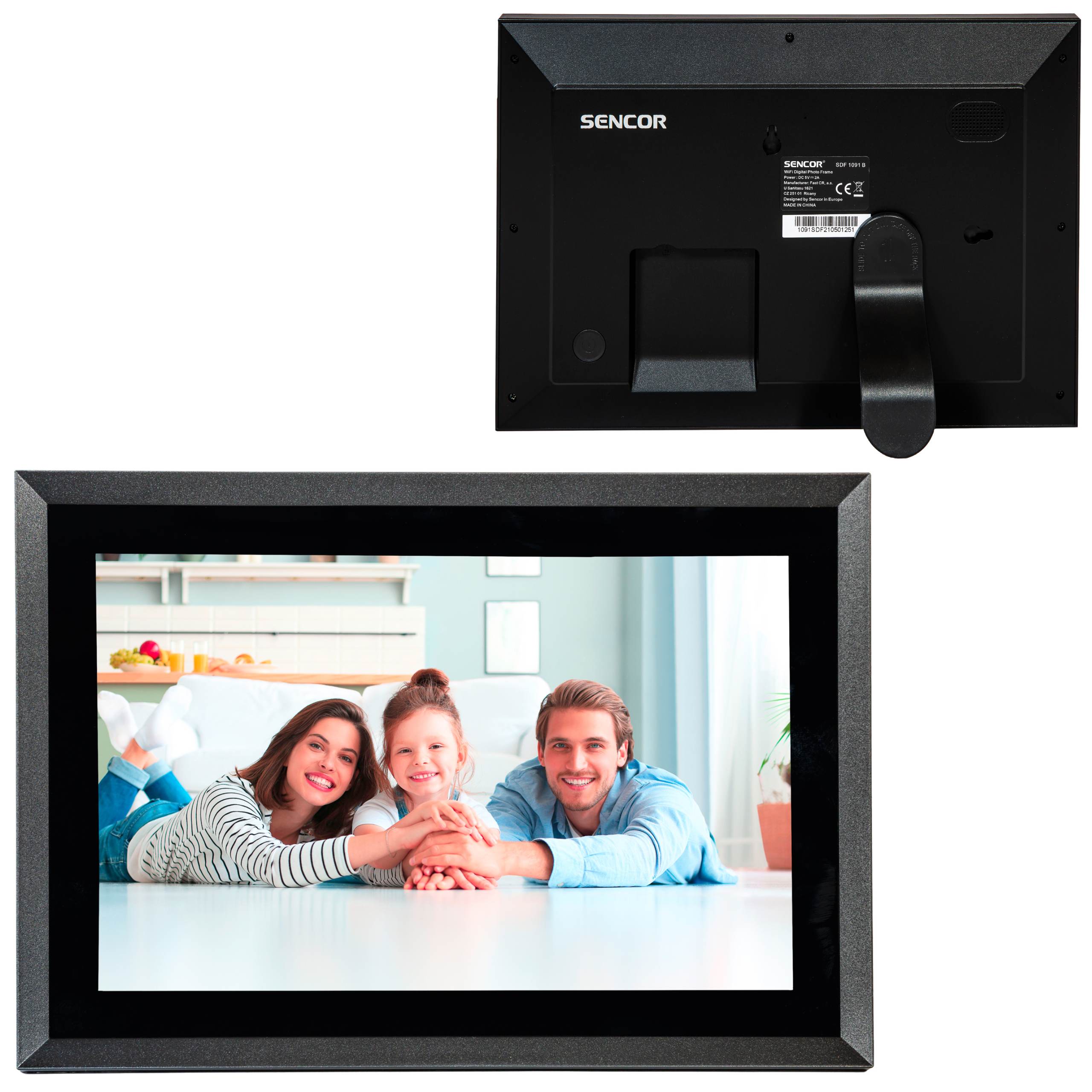 Cyfrowa Ramka Do Zdjęć Sencor Sdf 1091B WiFi 10,1"
