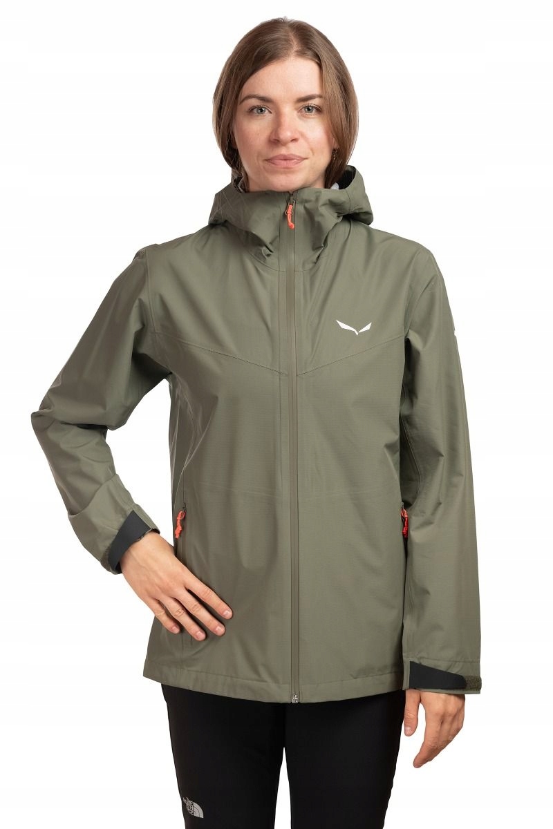 Dámská treková bunda Salewa Puez Aqua 4 Ptx 2,5L Women zelená S (36)