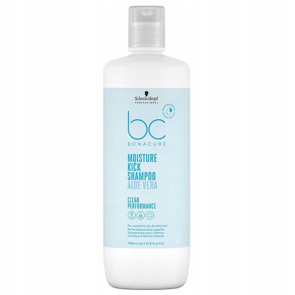 Schwarzkopf Bc Bonacure Moisture Kick hydratační šampon na vlasy 1000 ml