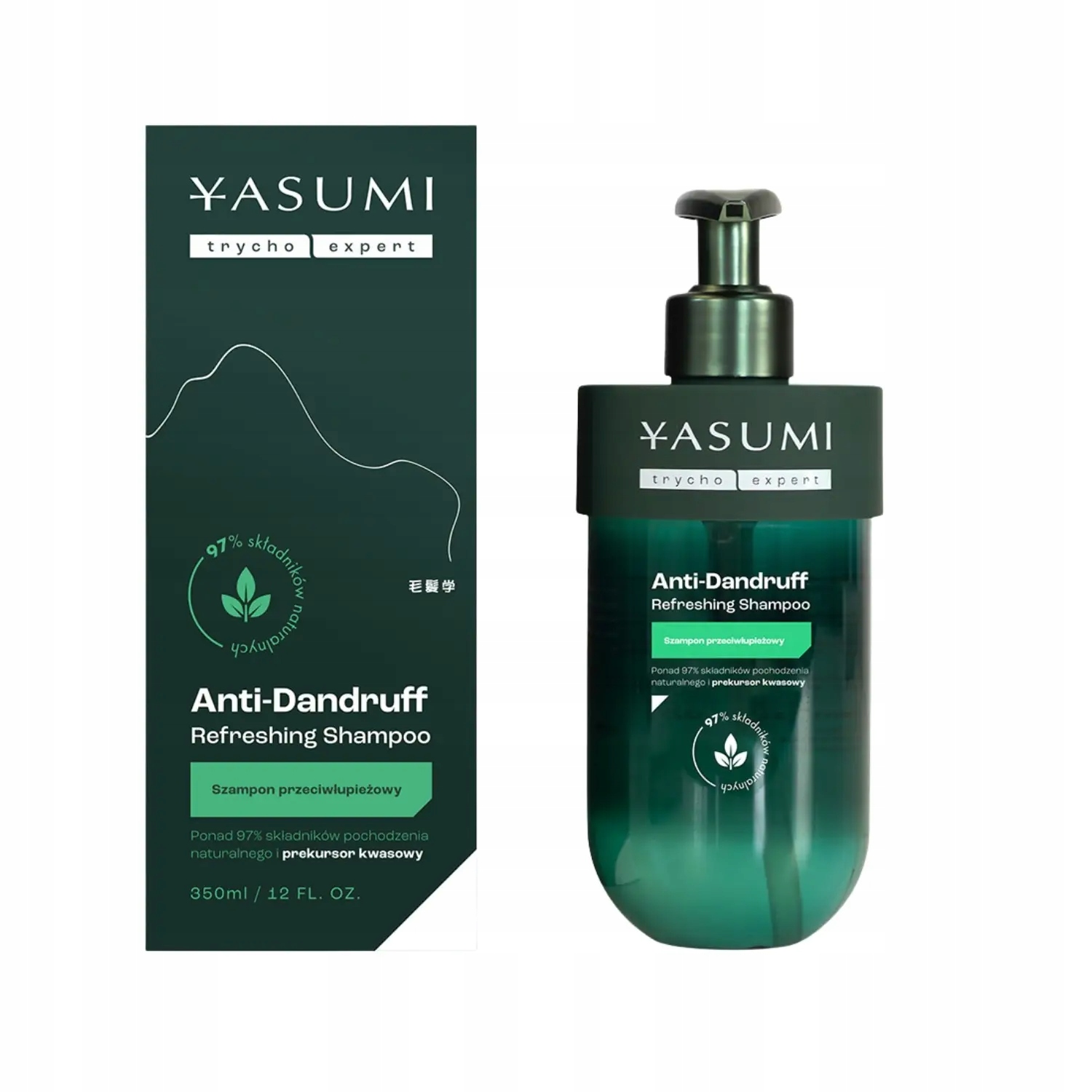 Yasumi Šampon redukující lupy Anti-Dandruff Refreshing