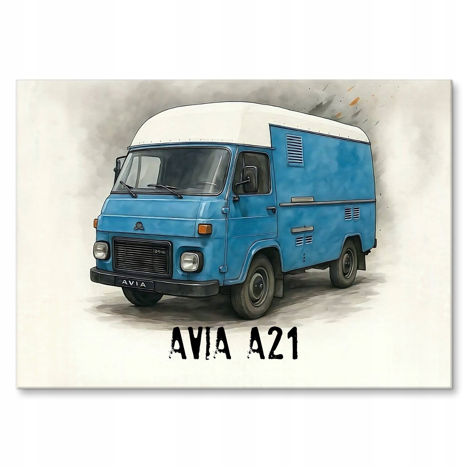 Kovový plakát Avia A21 Šidítko Plech 42 x 59,4 cm Dárek