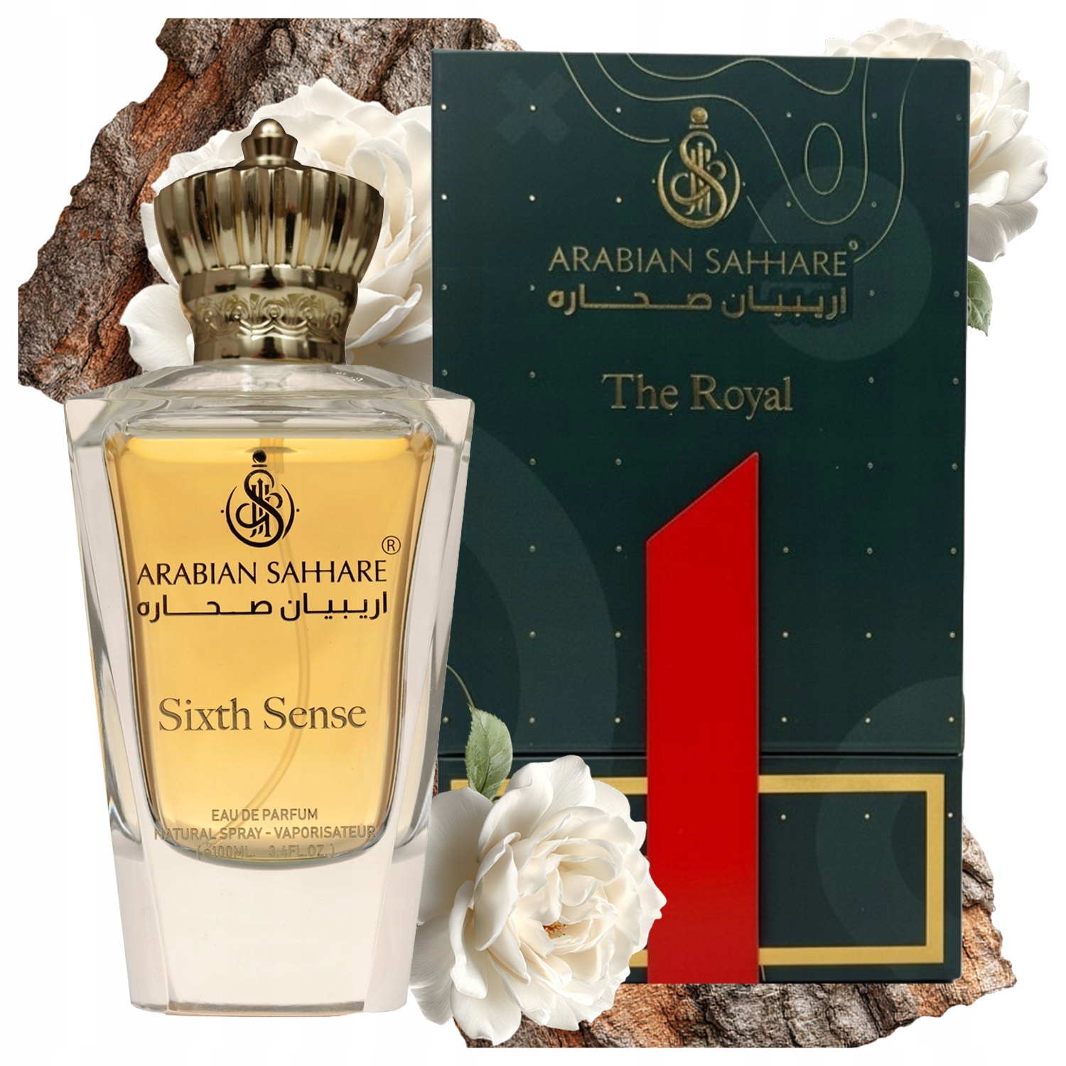 Arabské parfémy ultra-luxusní 100 ml Edp – Arabian Sahhare Sixth Sense