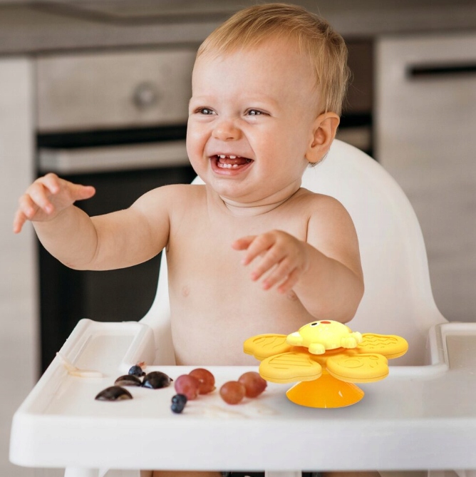 WIRUJĄCE GRZECHOTKI SPINNERY DLA DZIECI 3 SZTUKI -ZABAWKA EDUKACYJNA SSANIE Marka Stator