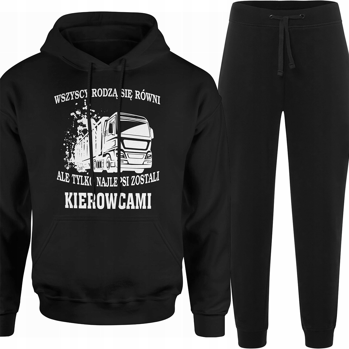 Teplákovka Pánský Komplet Pánských Tepláků Mikina Pro Řidiče Tira Potisk L