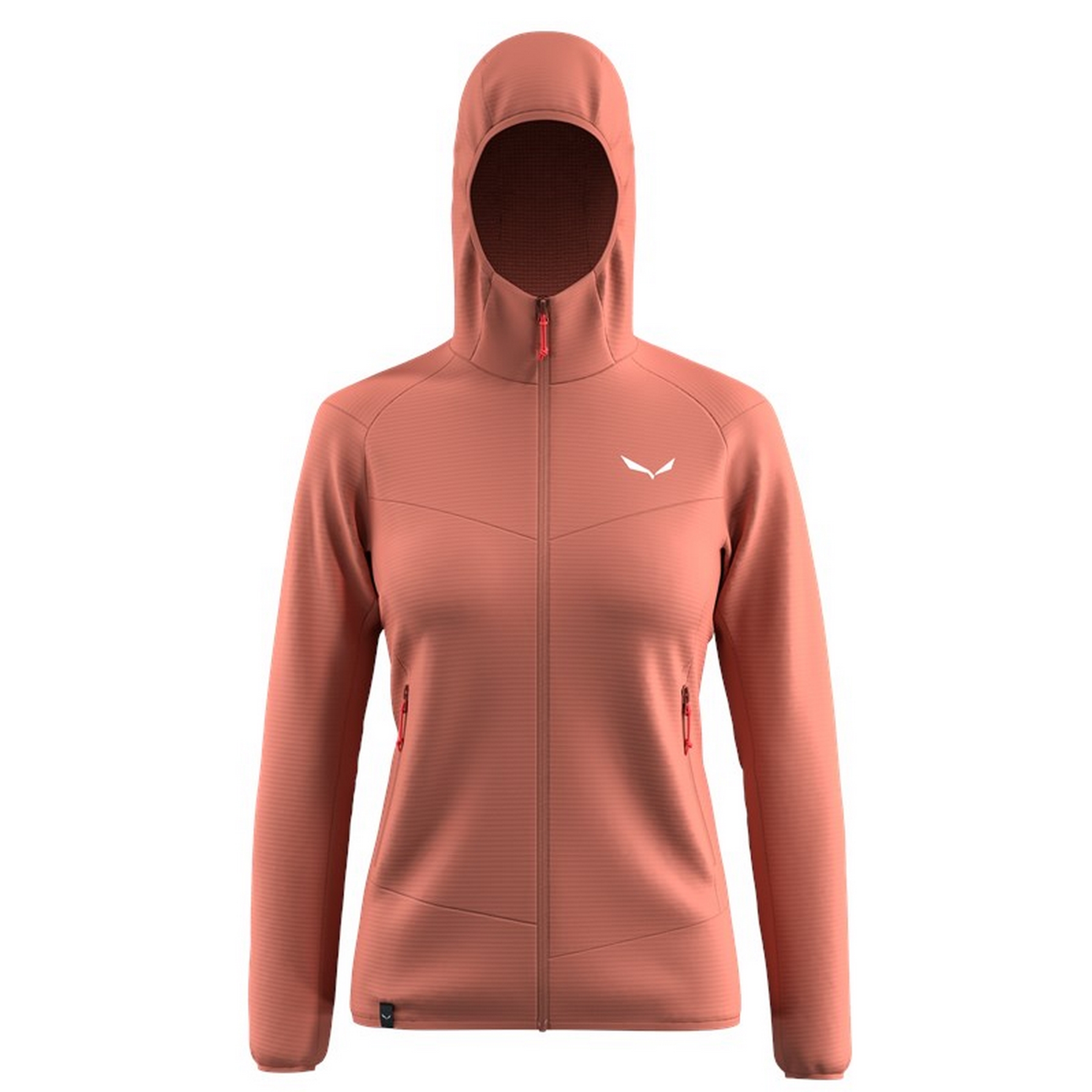Bluza z kapturem damska Salewa Puez Altavia różowa 00-0000029137_1980 r S
