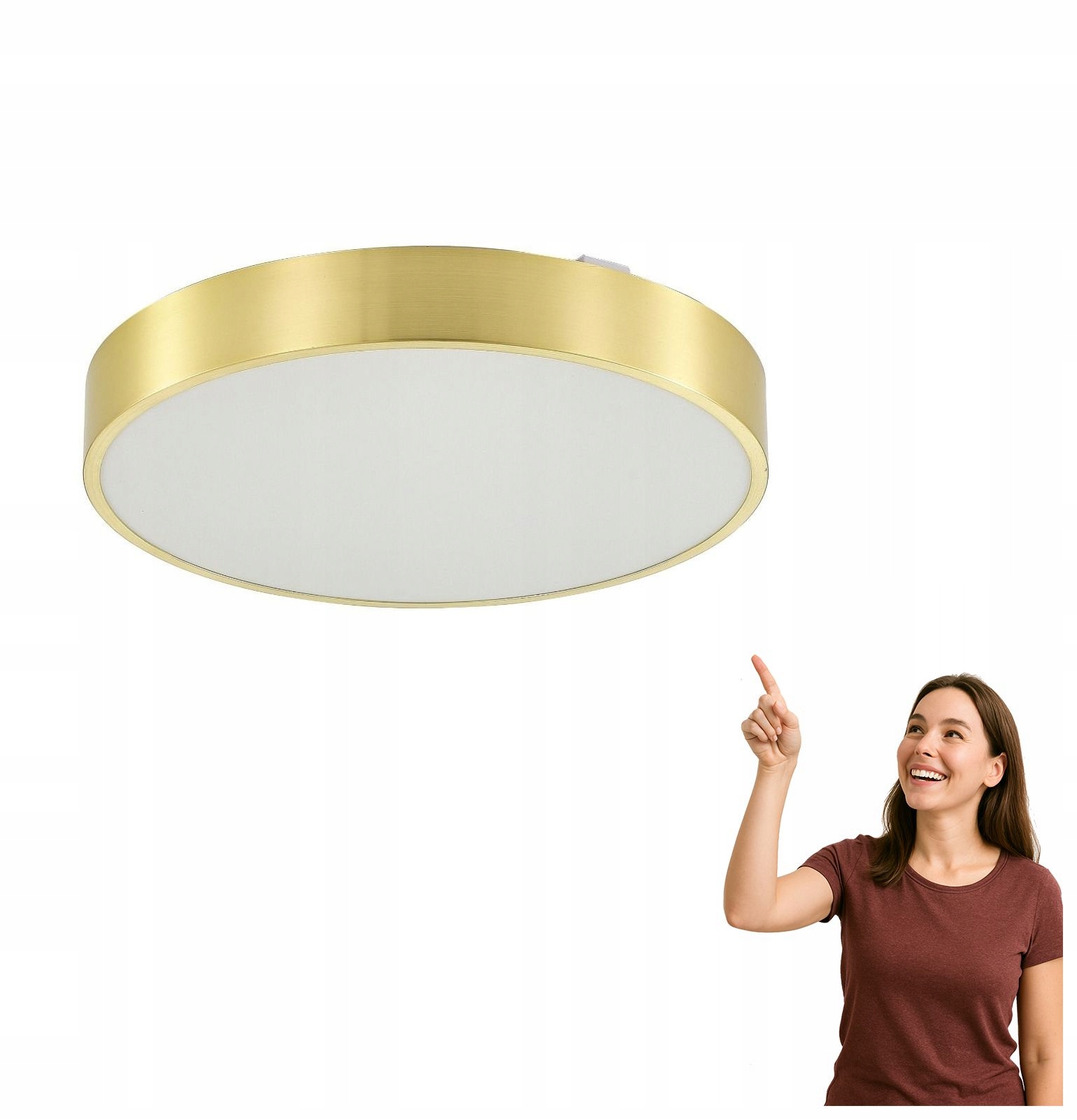 Led stropná lampa 36W Nadi MS724-R400-GD Zuma Line