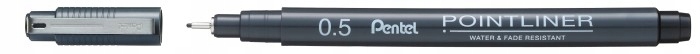 

Cienkopis Pentel Pointliner 0,5 czarny