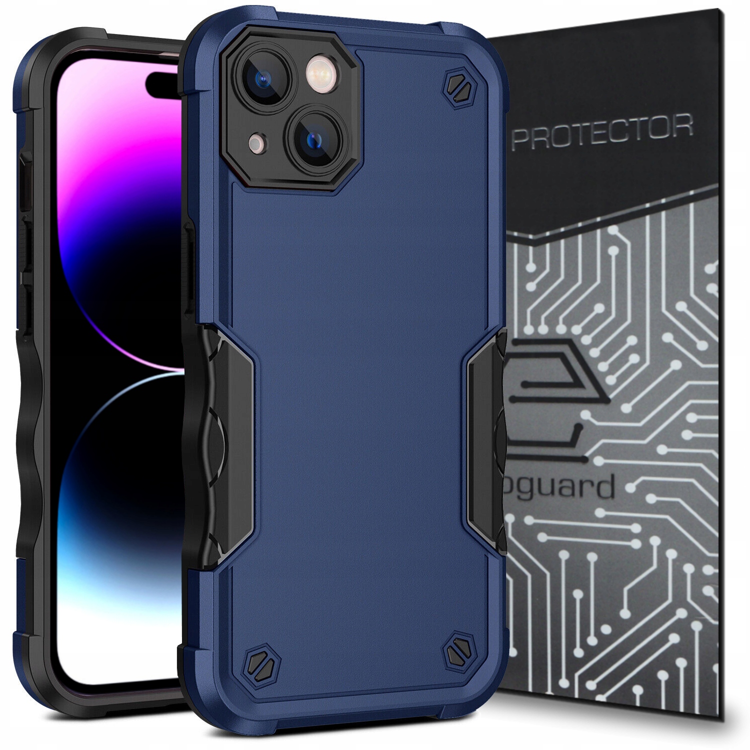

Case Etui Pancerne+szkło do Apple Iphone 14 Plus