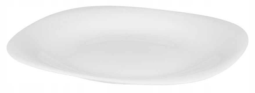 

Talerzyk Deserowy Płytki Kwadratowy Biały 21,5 CM
