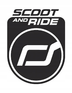 SCOOT AND RIDE KASK S- M dla dzieci regulacja LED Marka Scoot & Ride
