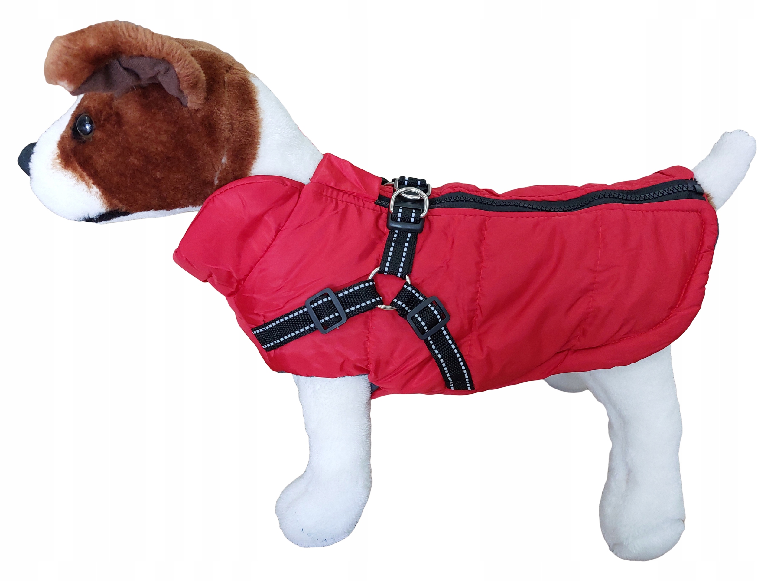 Levně Podzimní Zimní Bunda Pro Psa S Ramenními Popruhy Na Zip Pro Velké Psy, Samojed XL