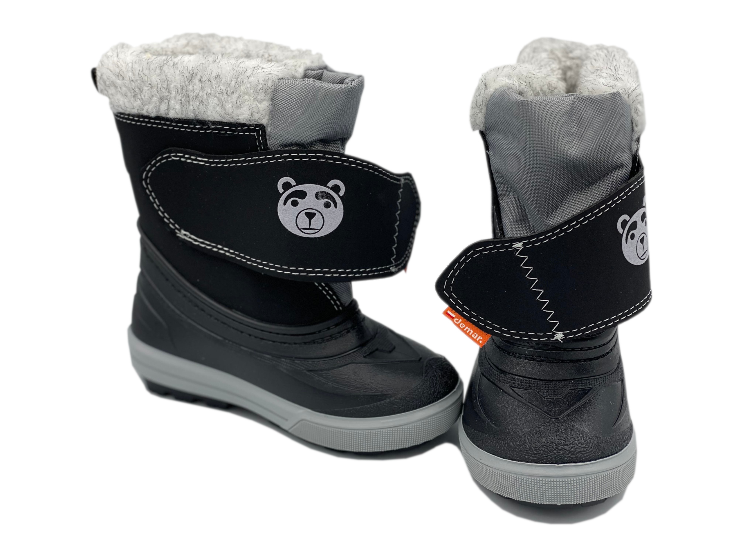 Demar Śniegowce BEAR ocieplane Wełna roz. 20/21 C Długość wkładki wew. 13.5 cm