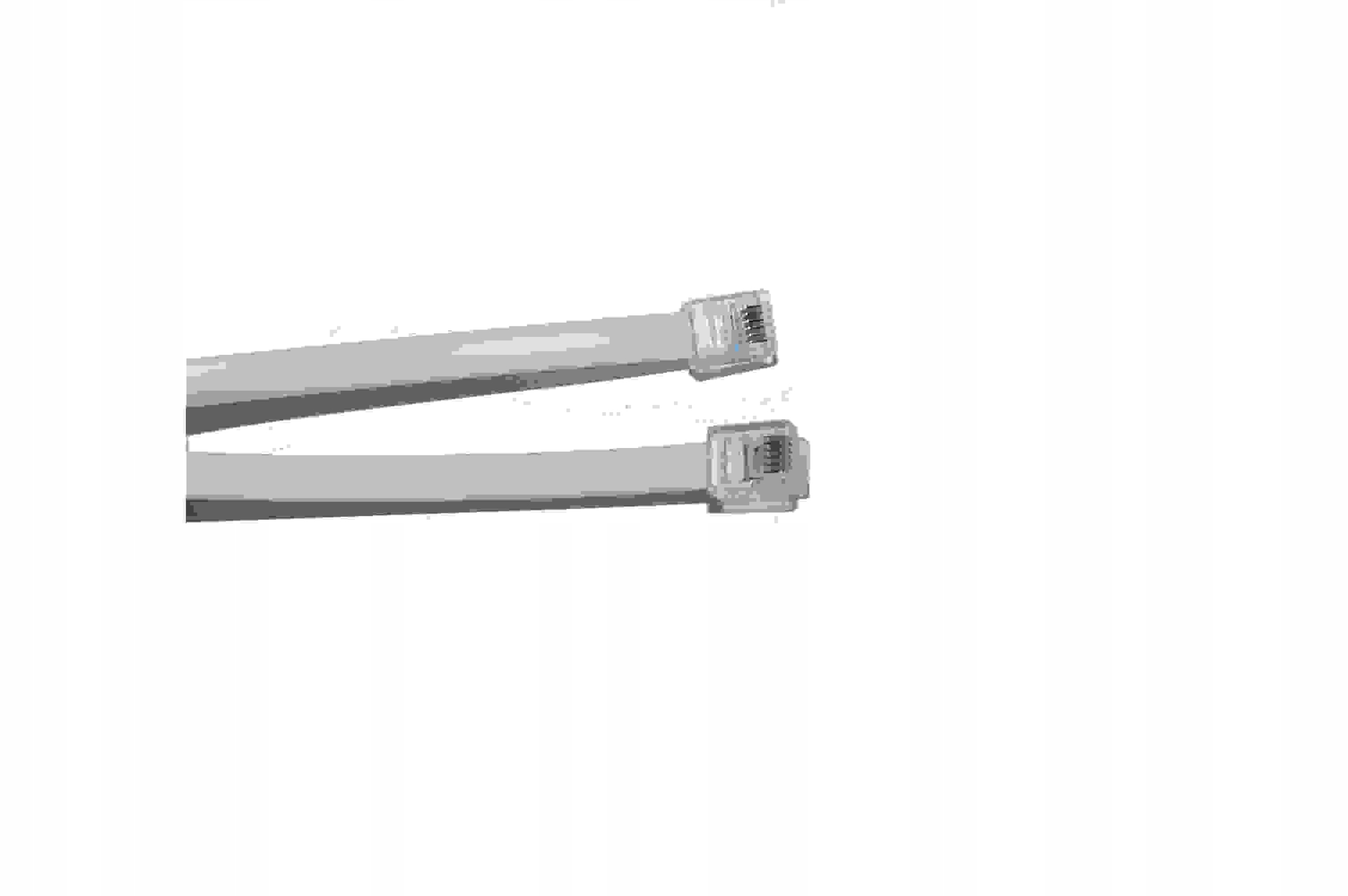 Kabel telefoniczny wtyk 6p6c (RJ12) 2m cross