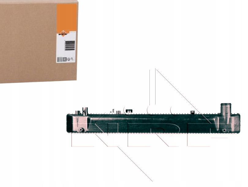 NRF CHŁODNICA TOYOTA HIACE 01- NRF