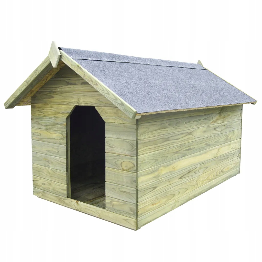 Levně Zahradní bouda pro psa 105x153x98 cm zelená