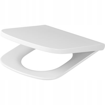 Wc prkénko Cersanit Larga Slim Duroplast Antibakteriální s volným srážením