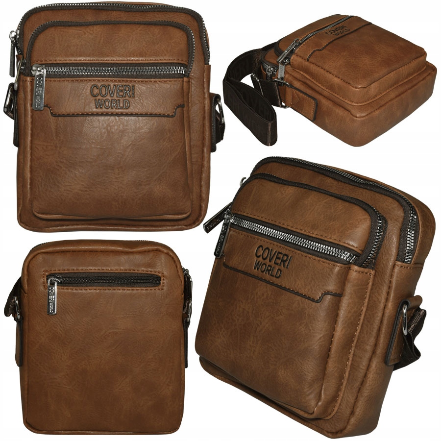 Světle Hnědá Pánská Taška Přes Rameno Coveri World