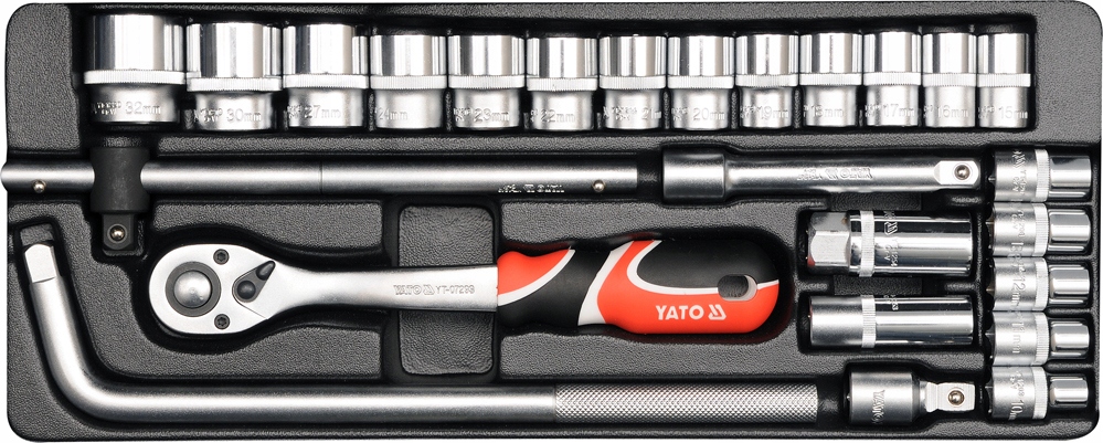 Yato Sada Nástrojov 25CZ 1/2''