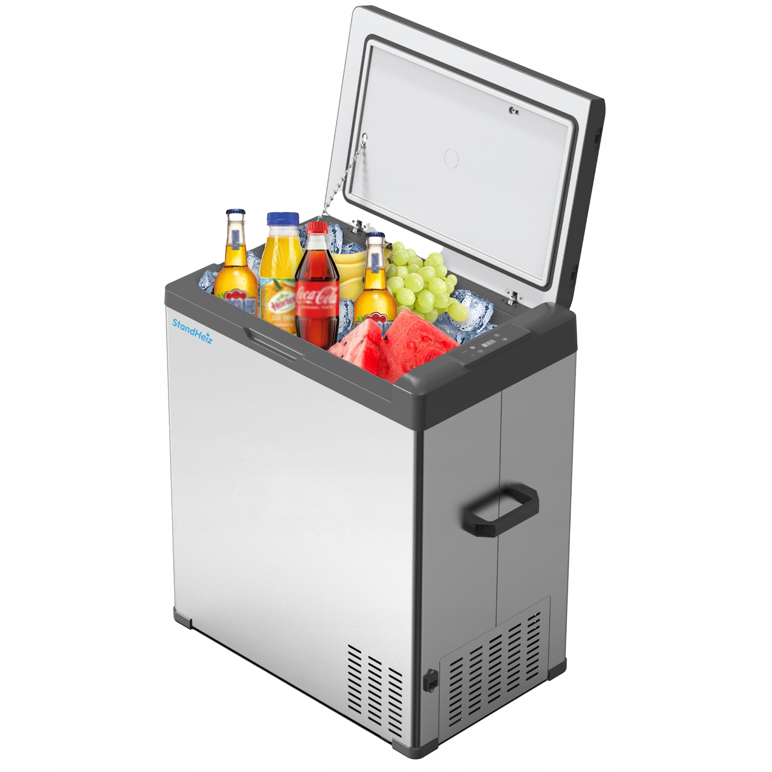 LODÓWKA TURYSTYCZNA PRZENOŚNA KOMPRESOROWA 50L 12V 24V 230V STANDHEIZ EAN (GTIN) 5904870064214