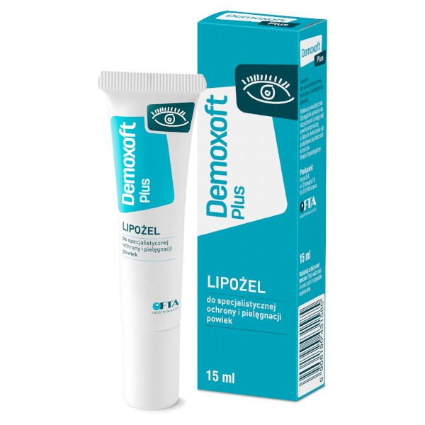 Demoxoft lipożel do powiek 15 ml