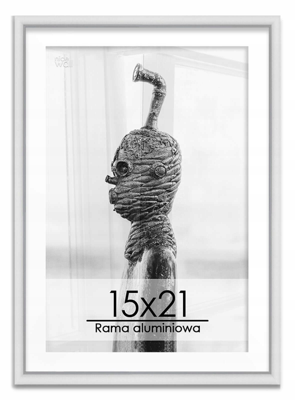 

Srebrna ramka na zdjęcia 15x21 cm Aluminiowa A5