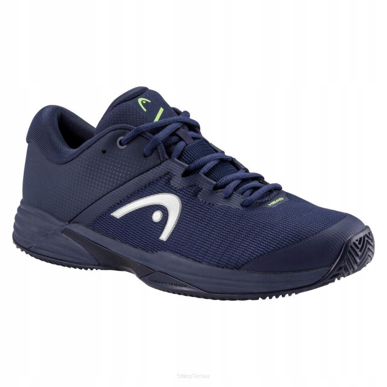Buty tenisowe Head Revolt Evo 2.0 granatowo-limonkowy 46