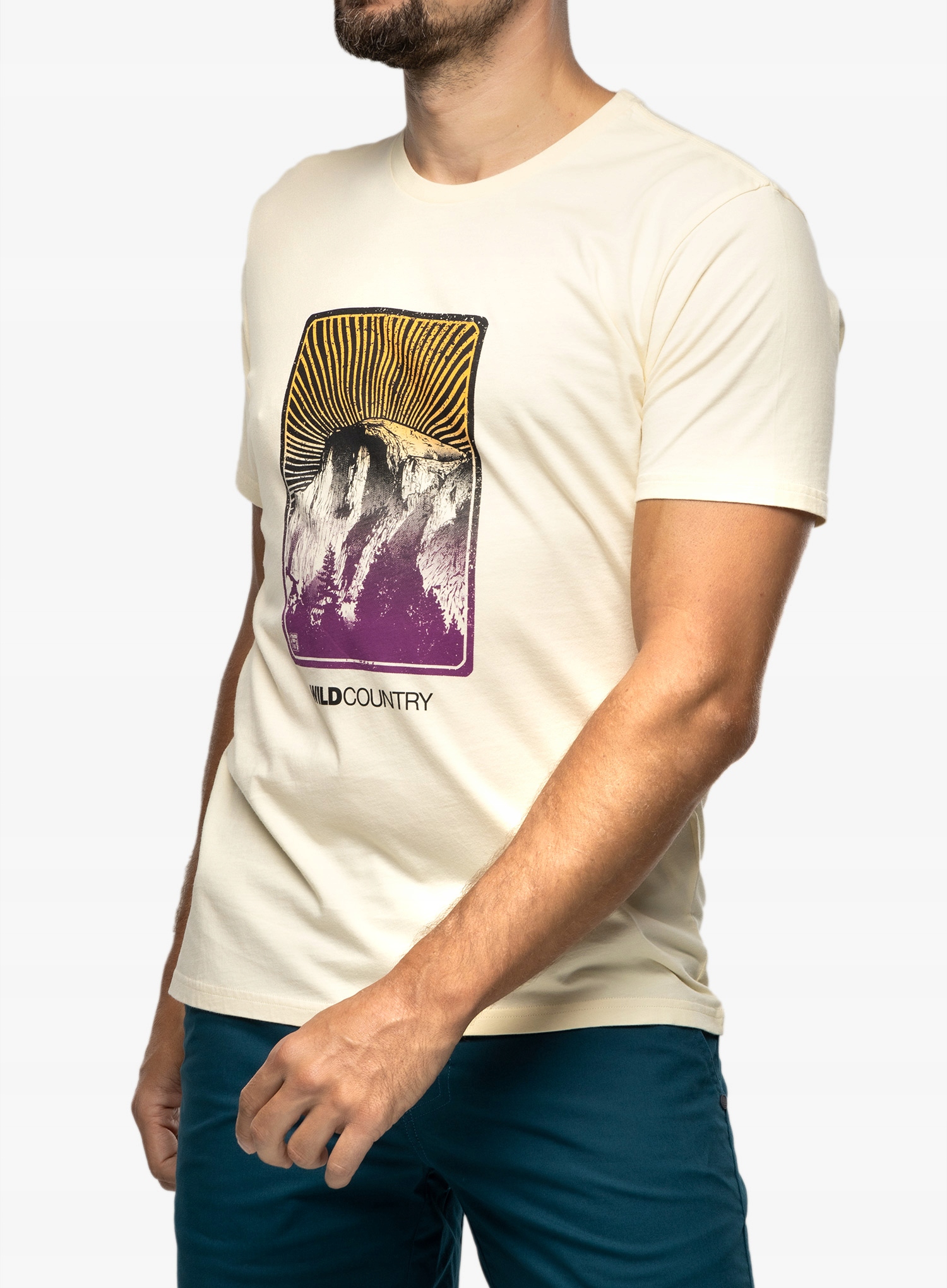 Bavlněné tričko Wild Country Flow Tee quartz S