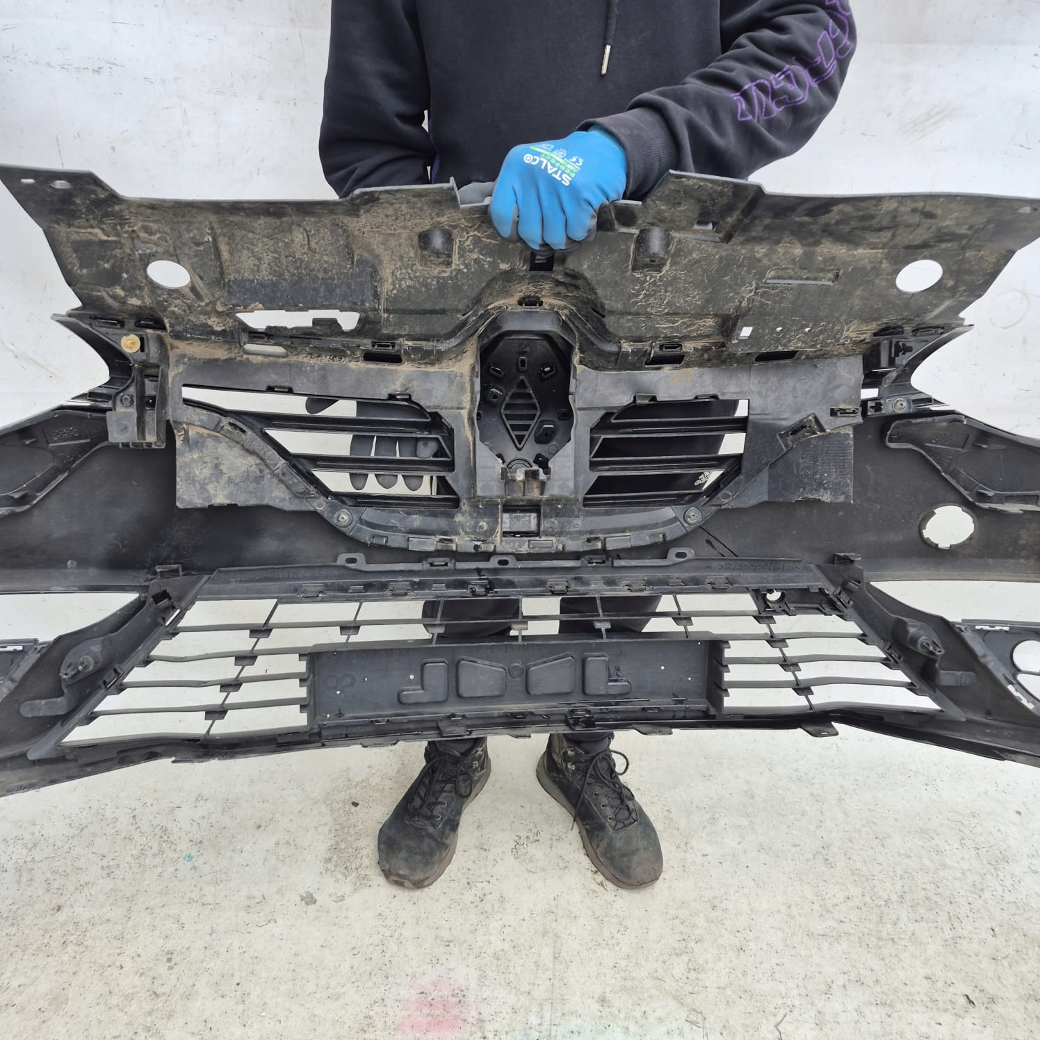 RENAULT MEGANE IV 4 16-20 bumper front front grill PDC 622542307R