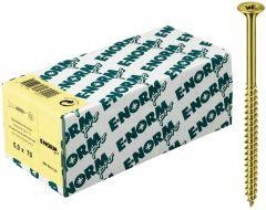 Šrouby do dřevotřísky Pzd 6,0x160/72mm 100 kusů E-NORMpro