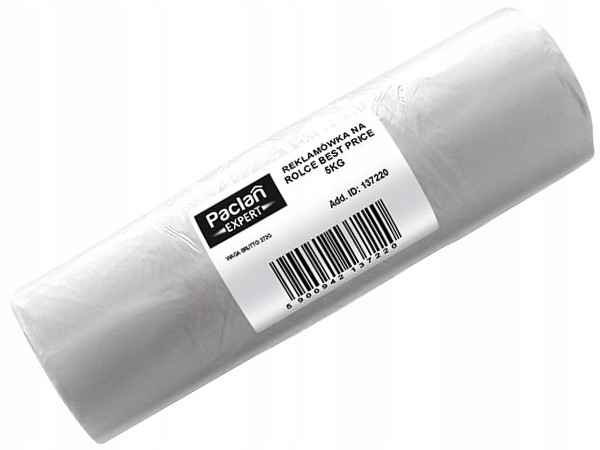 PACLAN Reklamówki jednorazowe zrywki na rolce 5kg