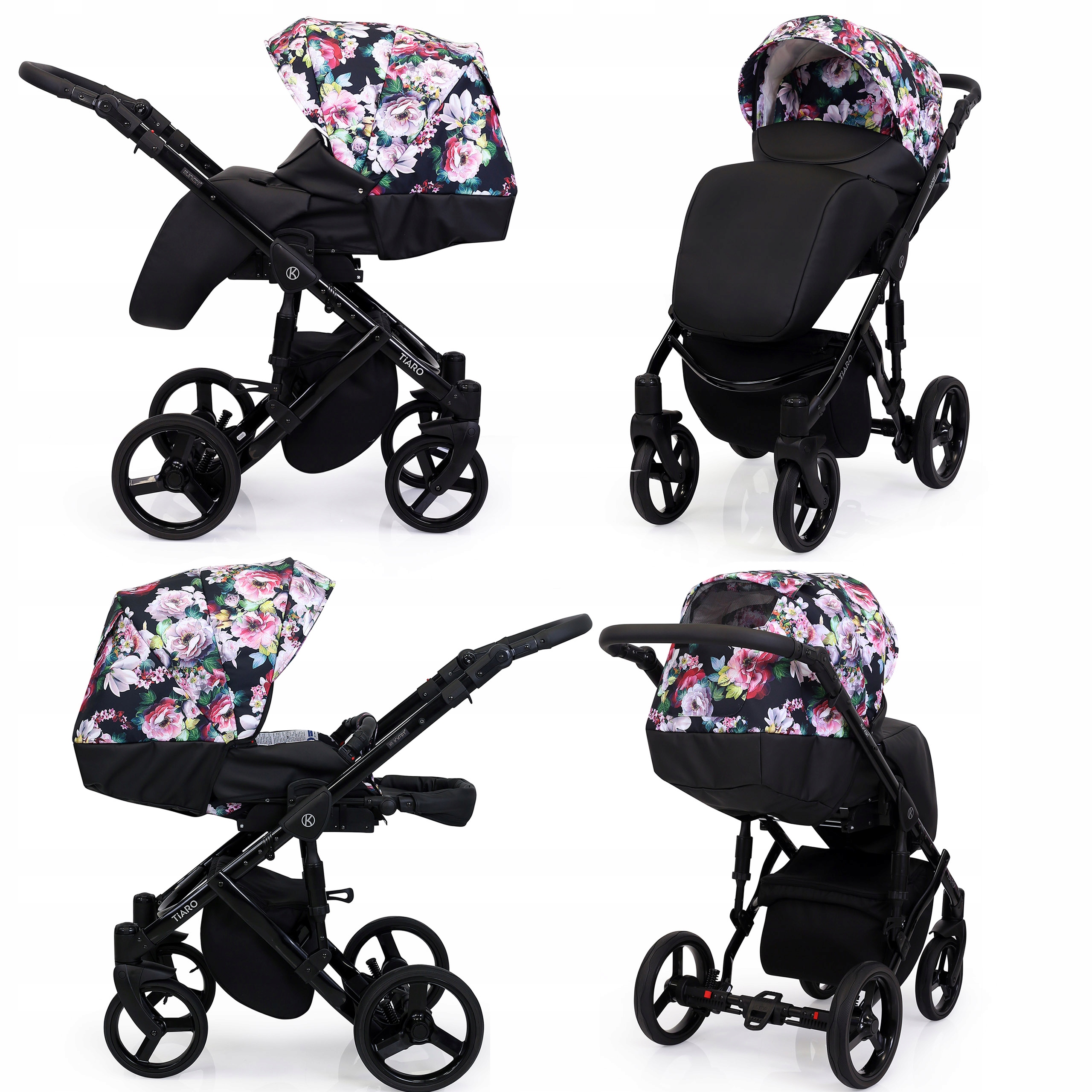 Wózek dziecięcy TIARO 3w1 dla dzieci KUNERT Zestaw 3w1