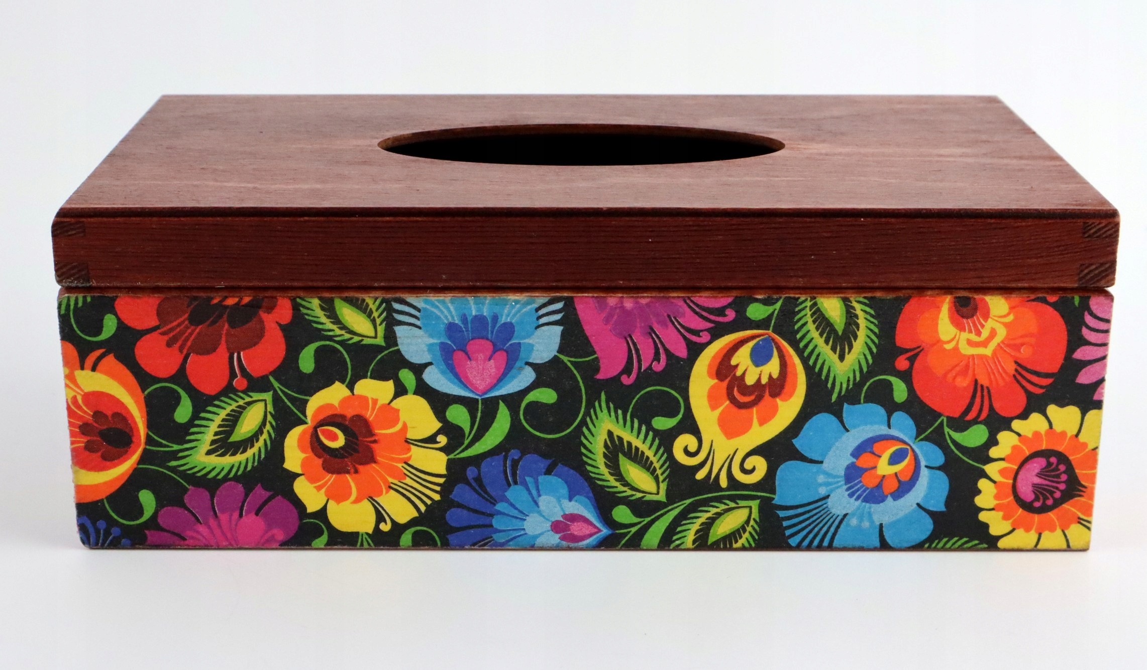 Krabička Na Ubrousky, krabička na kapesníky rybářský vzor