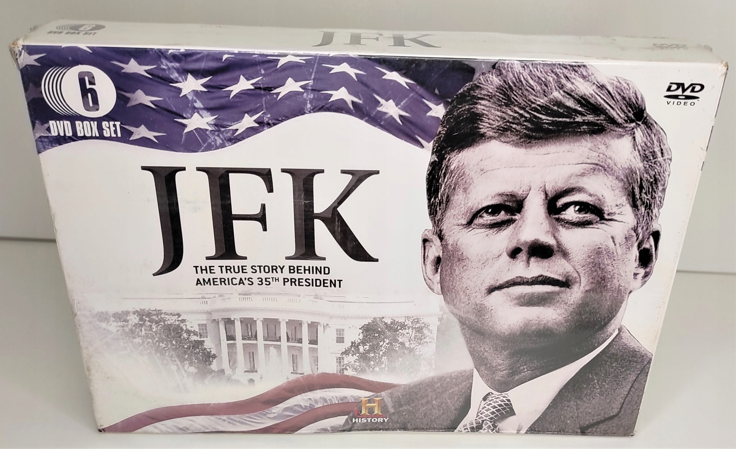JFK The True Story History Channel 6x DVD NOWY