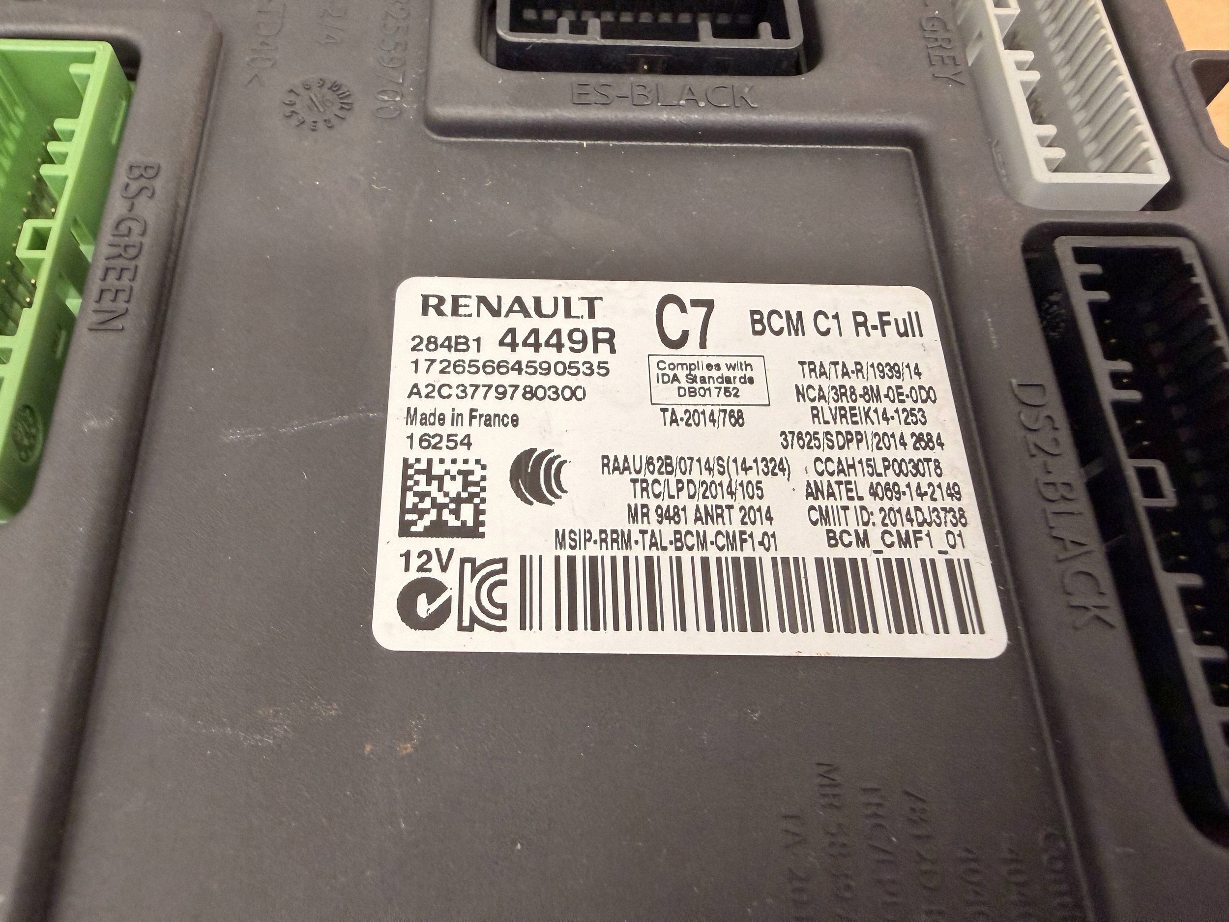 Renault Megane IV 1.6 dCi manual satz start 237106319R