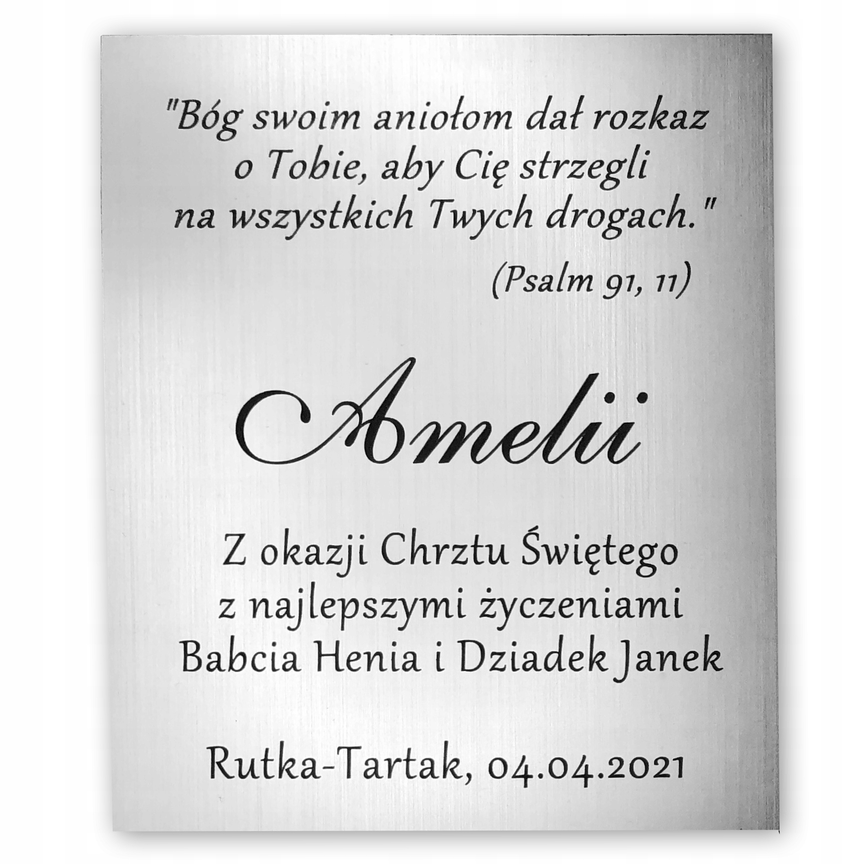 Ramka na zdjęcie 6805 Chrzest Święty 13,5x18,5cm Kod producenta SE6805RAM/3XL