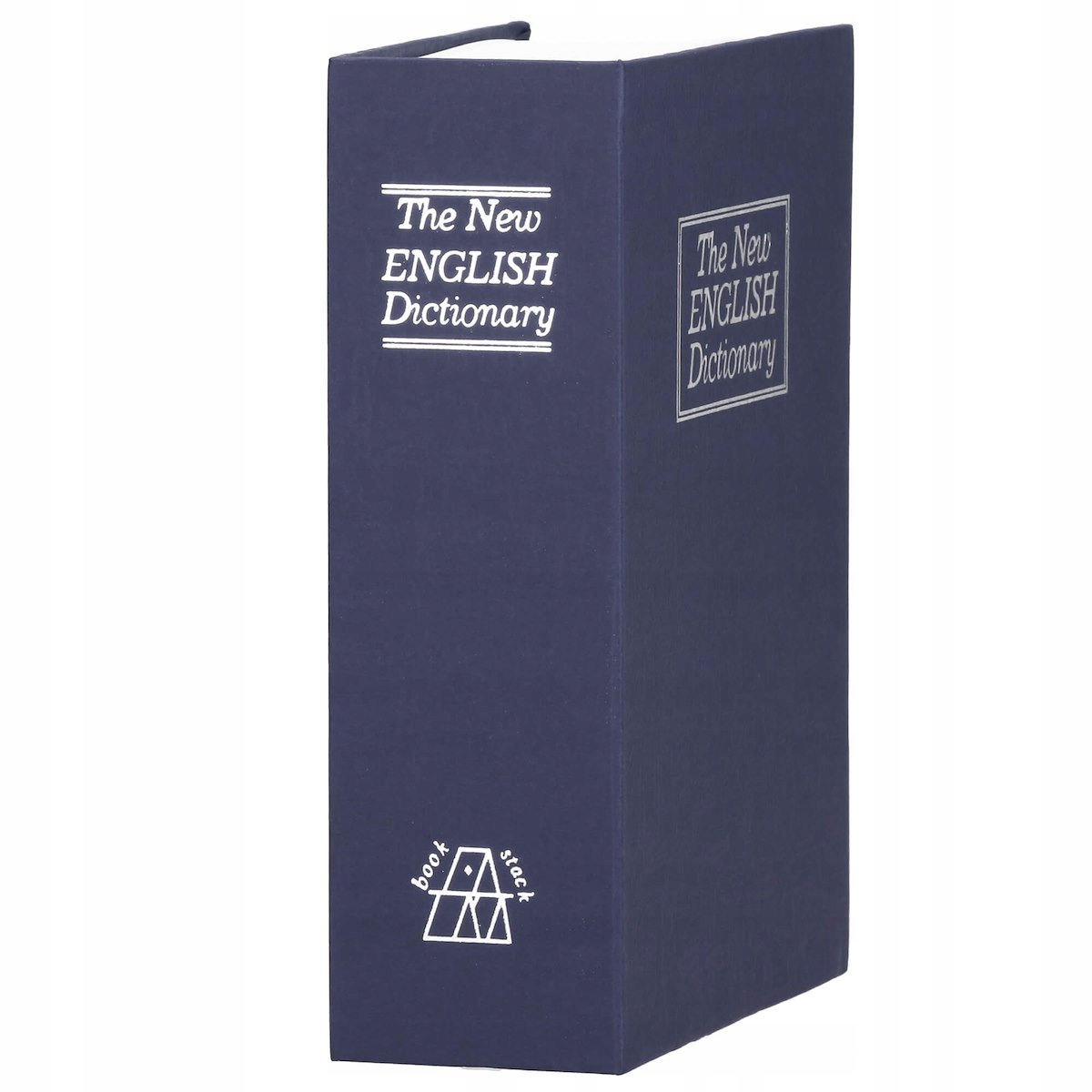 SEJF KSIĄŻKA KASETKA NA PIENIĄDZE METALOWA SKRYTKA DUŻA SCHOWEK + KLUCZ Marka Springos