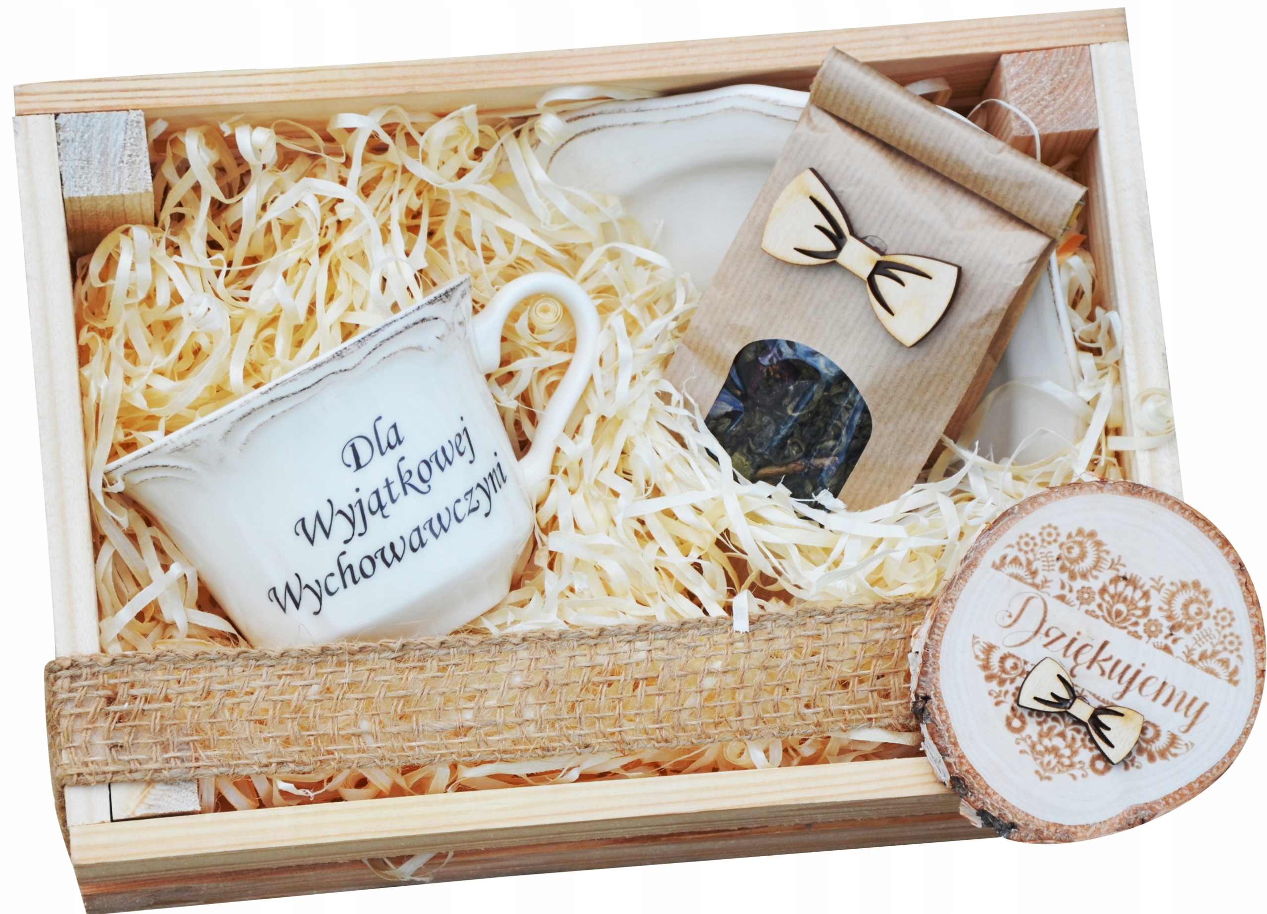 dla Wychowawczyni Zestaw Herbata Filiżanka