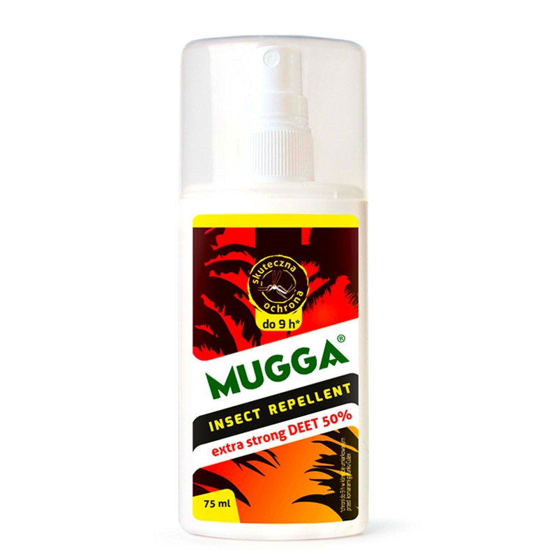 MOCNA MUGGA EXTRA STRONG 75ml 50% SPRAY NA KOMARY