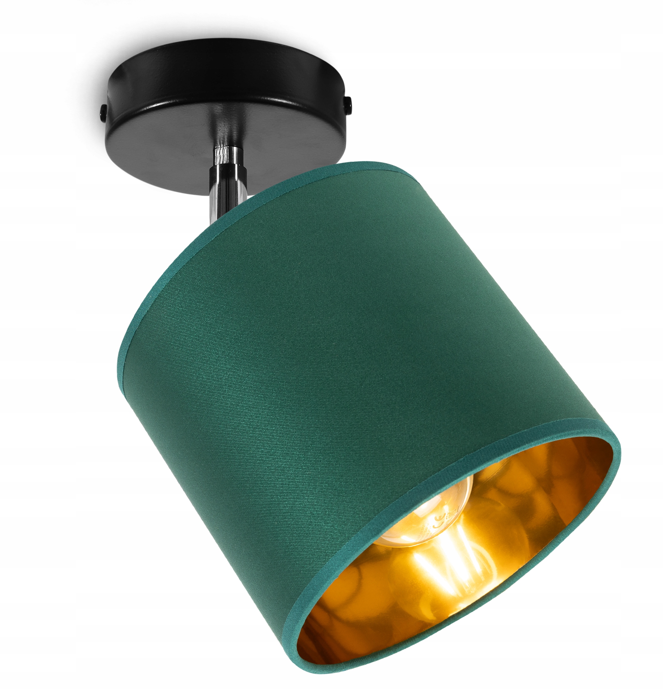 

Lampa Wisząca Sufitowa Kinkiet Złota Plafon Led