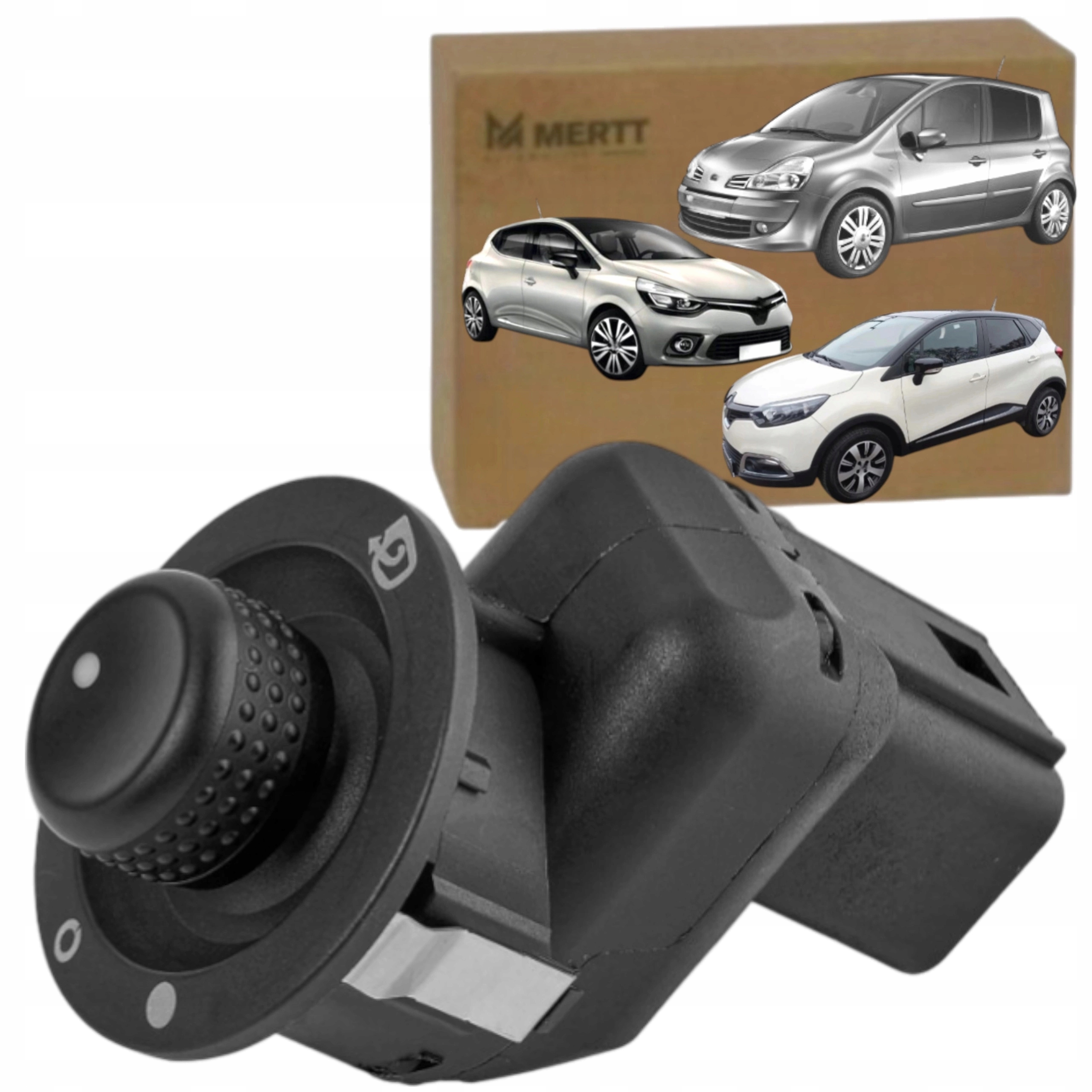 RENAULT CAPTUR CLIO IV MODUS PRZEŁĄCZNIK REGULACJI LUSTEREK 8200676529