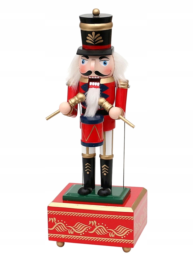 DZIADEK DO ORZECHÓW figurka pozytywka 32 cm 2 Motyw inny