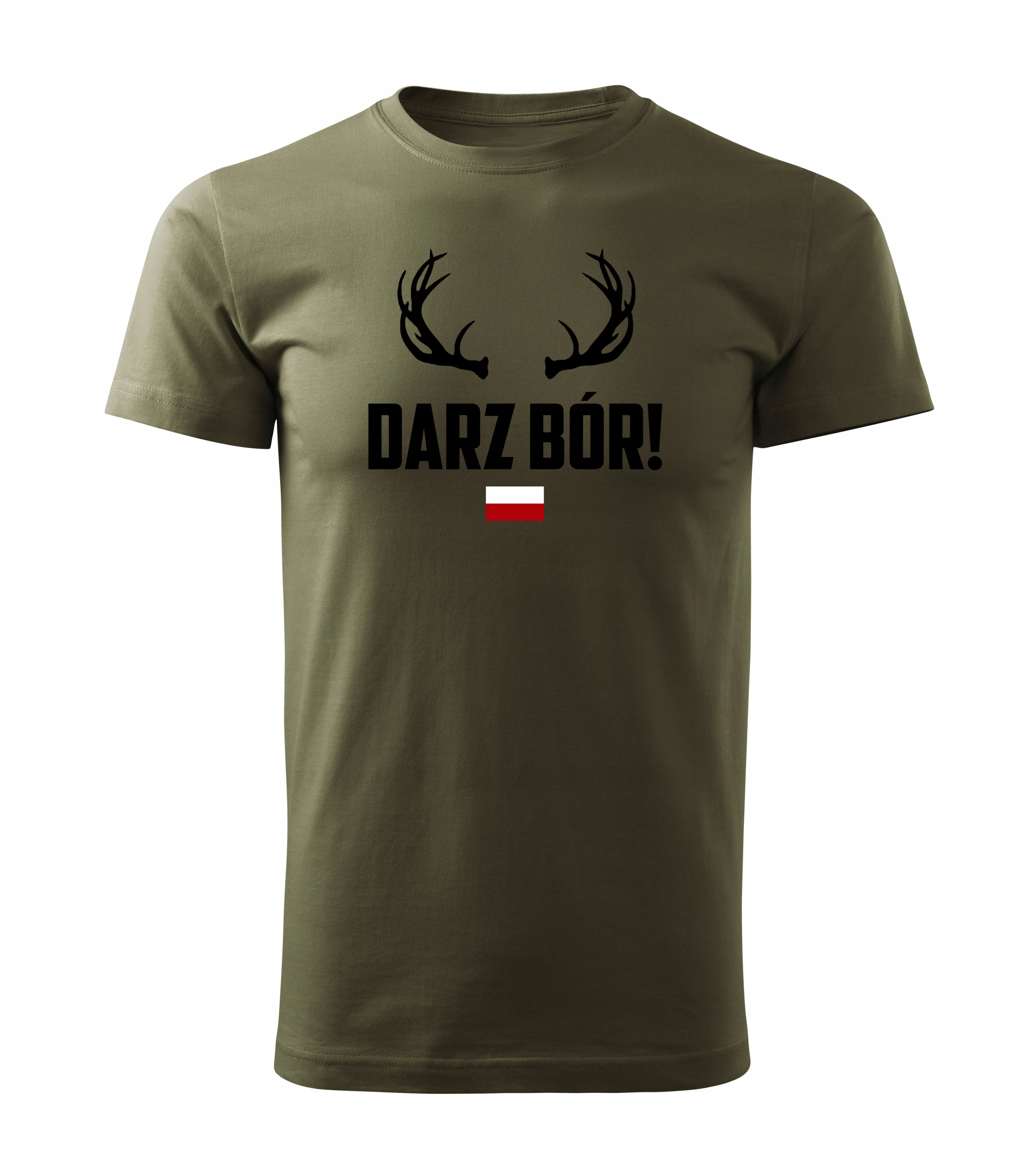 

Koszulka Nadruk Darz Bór Flaga Myśliwy XL