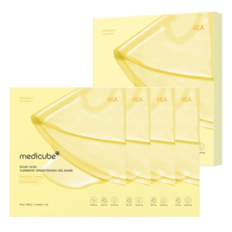 Medicube Maska na obličej Kojic Acid Turmeric Rozjasnění pleti 28 g