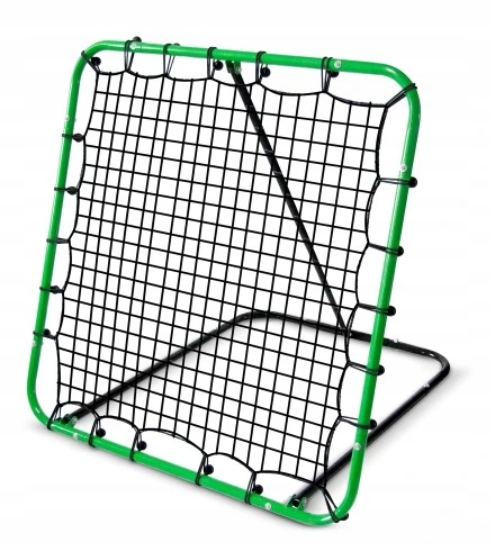 REBOUNDER BRAMKA TRENAŻER RAMA TRENINGOWA 100x100 STALOWE SŁUPKI + ŚLEDZIE Model Kicker 100